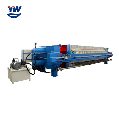Máquina automática de la prensa de filtro de membrana para el barro que deseca, tratamiento de aguas residuales