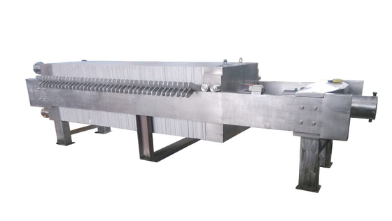 La industria alimentaria de acero inoxidable Ss de la prensa de filtro de membrana 304 filtra la prensa farmacéutica