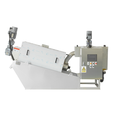 Pila de desecación industrial rotatoria del separador del sólido-líquido de la máquina de la prensa de tornillo