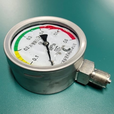 El indicador de presión agrícola a prueba de golpes radial de agua del indicador de presión 1.5MPA laminó a Mesh Filter Head Accessories