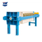 Manual industrial del equipo de la prensa de la placa de prensa de filtro del tratamiento de aguas residuales y de filtro del marco