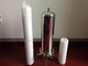 El solo cárter del filtro inoxidable del cartucho 0,1 micrones 0,2 micrones agua de 0,45 micrones purifica